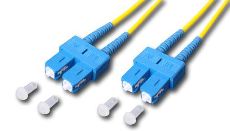 Triotronik LDP-09 SC-SC 2.0 2m Yellow fiber optic cable