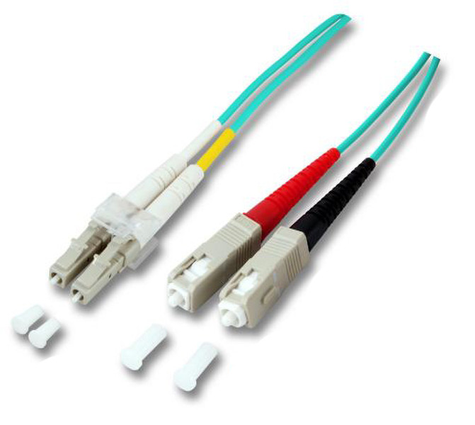 Triotronik LDP-50 LC-SC 1.0 OM3 1m Blue fiber optic cable