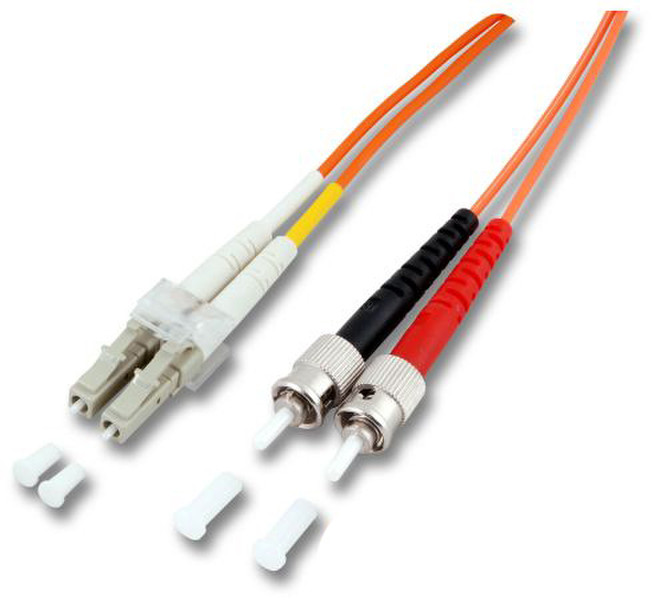 Triotronik LDP-50 LC-ST 1.0 1м Оранжевый оптиковолоконный кабель