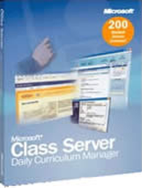 Microsoft Class Server 3.0 Win32 English Disk Kit MVL CD