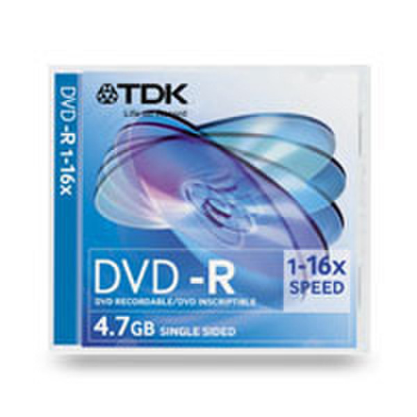 TDK DVD-R 4.7GB DVD-R 5Stück(e)