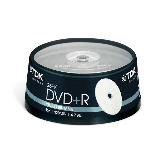 TDK 25 x DVD+R 4.7GB 4.7ГБ DVD+R 25шт