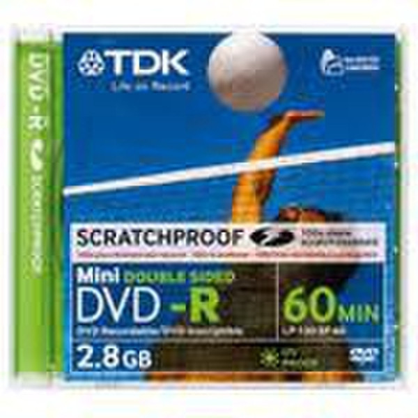 TDK Mini DVD-R 2.8ГБ DVD-R 2шт