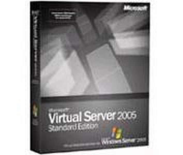 Microsoft Virtual Server 2005 R2 Standard Edition, OPEN-Disk, CD-ROM, EN