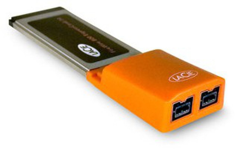 LaCie Firewire 800 ExpressCard 34 интерфейсная карта/адаптер