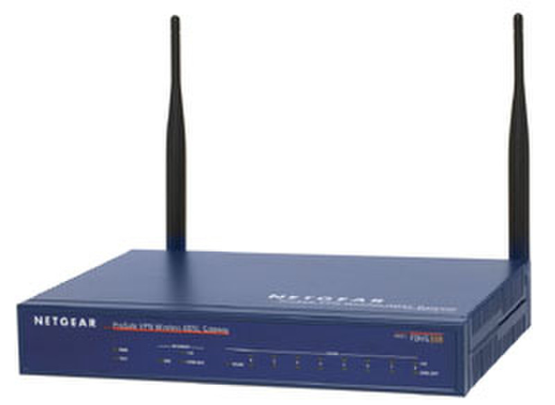 Netgear ProSafe Wireless ADSL Modem VPN Firewall Router Modem speed modem