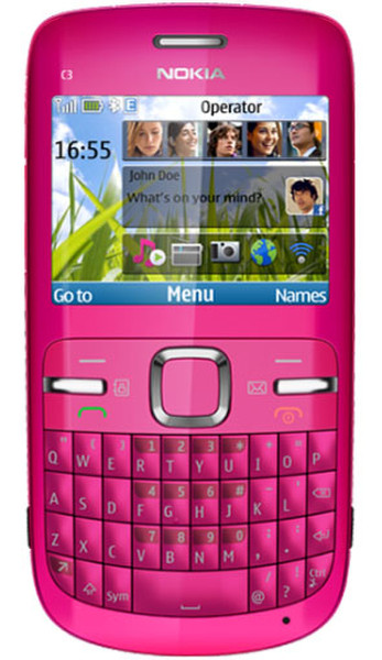 Nokia C3-00 Розовый