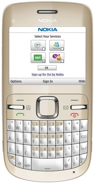 Nokia C3-00 Weiß