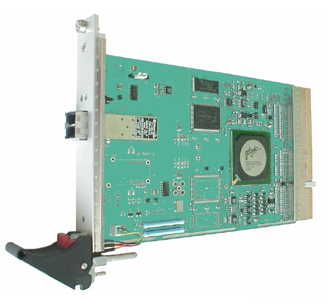 QLogic 64-bit cPCI to 2Gb single channel Fibre Channel adapter multi-mode optic интерфейсная карта/адаптер