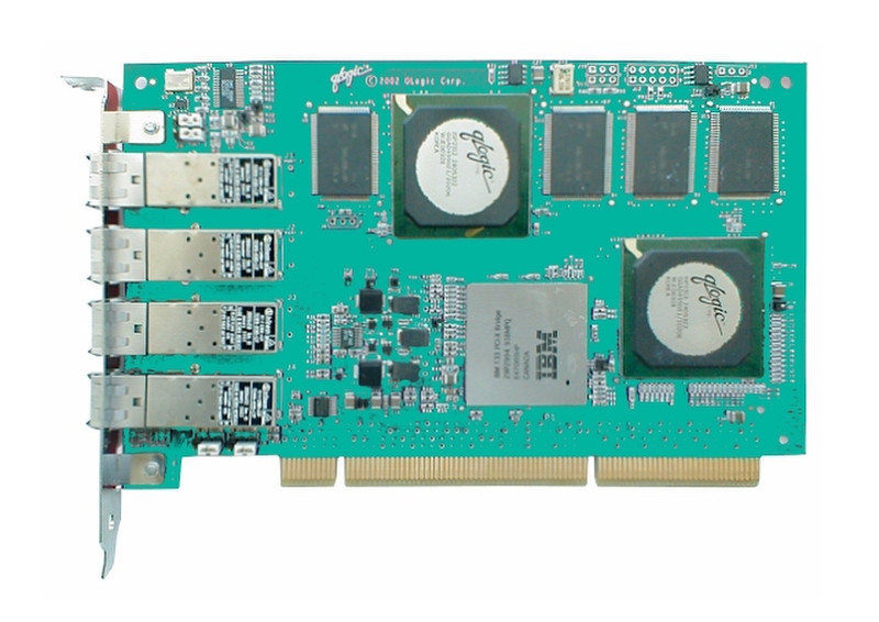 QLogic Quad Channel 2Gb Fibre Channel to 133MHz PCI-X HBA interface cards/adapter