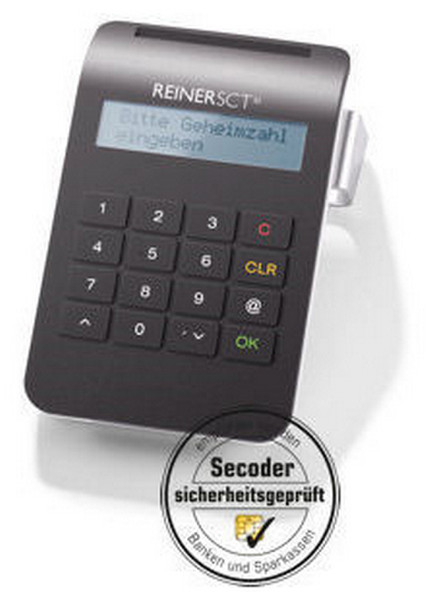 Reiner SCT cyberJack e-com plus USB 2.0 Smart-Card-Lesegerät