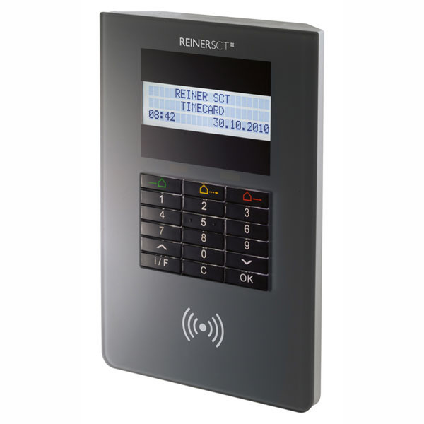 Reiner SCT timeCard premium Anthracite,Grey smart card reader