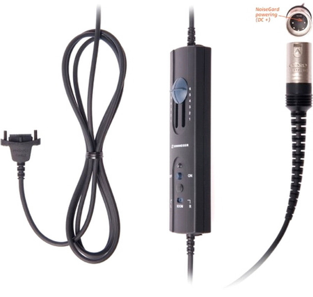 Sennheiser Cable V-CP 1.85м XLR (5-pin) Черный, Синий