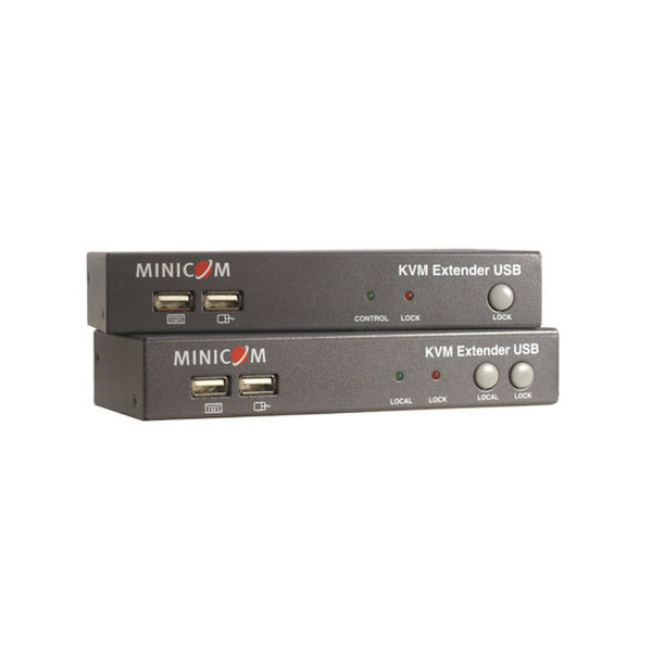 Minicom Advanced Systems KVM Extender USB Grey KVM switch