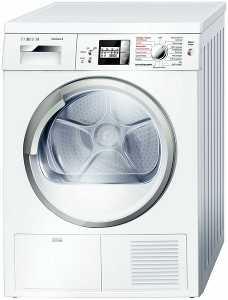 Bosch WTS86582FF Freistehend Frontlader 8kg B Weiß Wäschetrockner