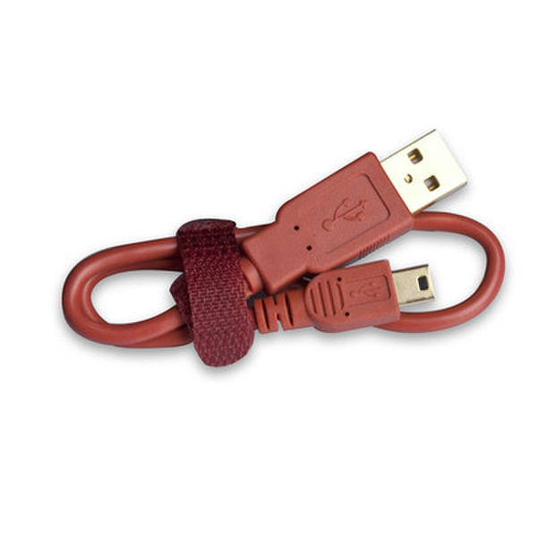Energy Sistem 347698 0.3м USB A Mini-USB B Оранжевый кабель USB