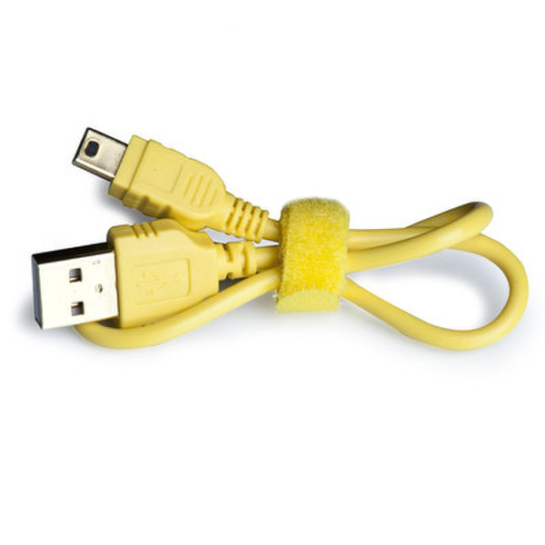 Energy Sistem 347810 0.3m USB A Mini-USB B Yellow USB cable