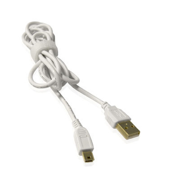 Energy Sistem 659029 1.2м USB A Mini-USB B Белый кабель USB