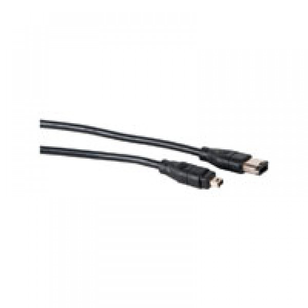 Approx APPFW64 2m Black firewire cable