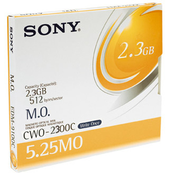 Sony 2.3 GB Magneto Optical 2319МБ 5.25