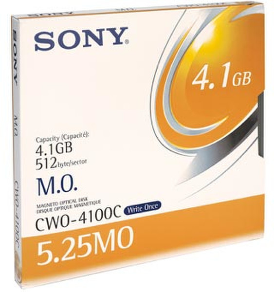 Sony CWO4100 magneto optical disk