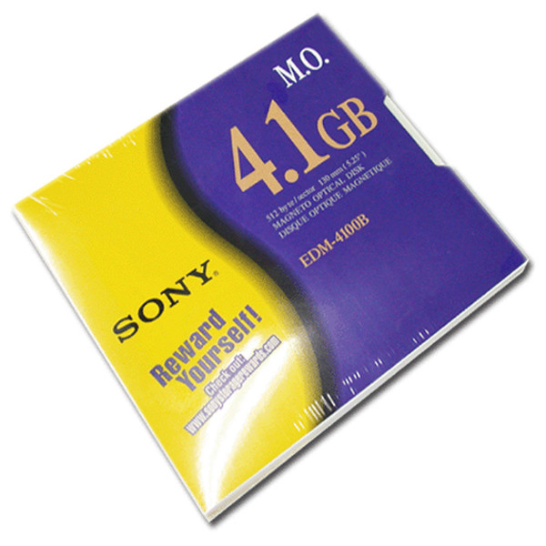 Sony 5.25” Magneto-Optical Disc, 4130MB 4130MB 5.25