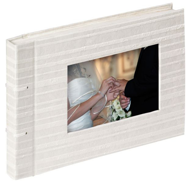 Walther Wedding Stripes 24x16 40 pages Paper Grey