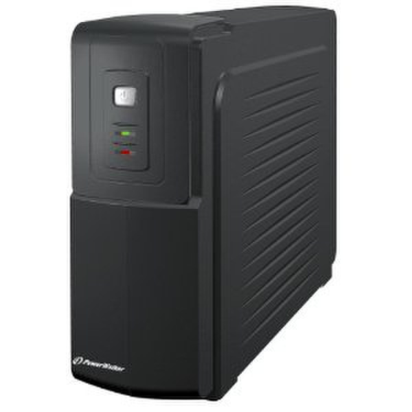 Aiptek PowerWalker VFD 1000 1000VA Black uninterruptible power supply (UPS)