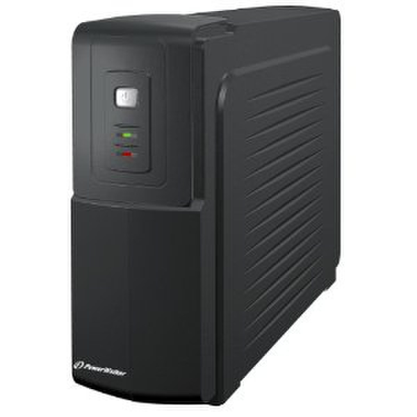 Aiptek PowerWalker VFD 1000 1000VA Schwarz Unterbrechungsfreie Stromversorgung (UPS)