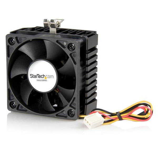 StarTech.com 65x60x45mm Socket 7/370 CPU Cooler Fan w/ Heatsink & TX3 connector