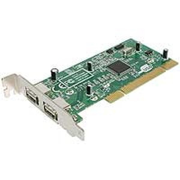 StarTech.com Low Profile 2 Port USB 2.0 PCI Card Schnittstellenkarte/Adapter