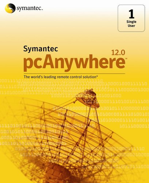 Symantec OEM pcAnywhere 12.0, 3-User Pack, CD 3пользов.