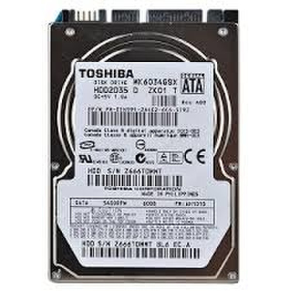 Toshiba 60GB Serial ATA 60ГБ SATA внутренний жесткий диск