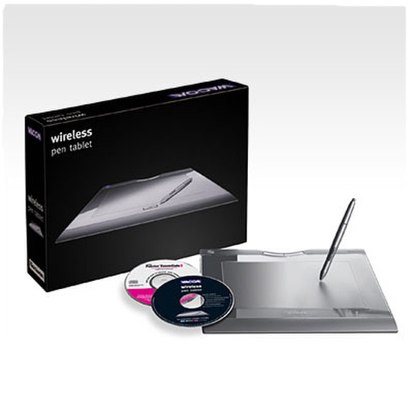 Wacom Graphire Wireless Pen Tablet ( Bluetooth) 2032линий/дюйм 208.8 x 150.8мм Bluetooth графический планшет