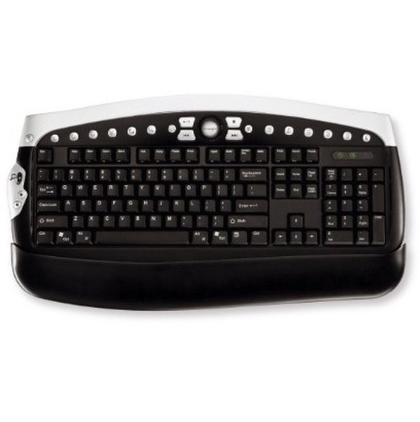 Acco Pilotboard Multimedia Keyboard USB+PS/2 QWERTY Tastatur