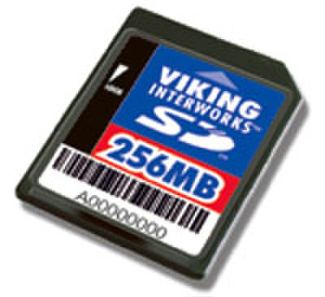 Viking 256MB SECURE DIGITAL FLASH CARD 0.25GB SD Speicherkarte