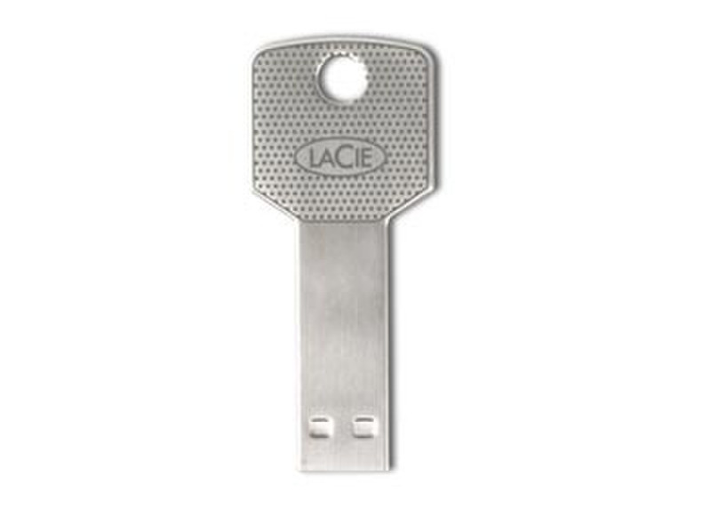 LaCie 4GB iamaKey 4ГБ USB 2.0 Type-A Cеребряный USB флеш накопитель