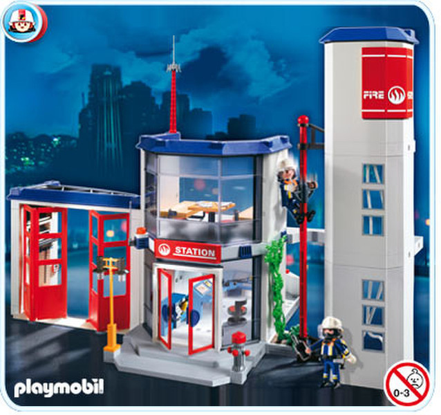Playmobil Fire Station Multicolour children toy figure
