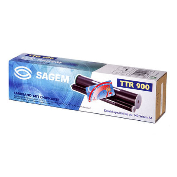Sagem TTR900 Fax ribbon 140pages Black 2pc(s) fax supply
