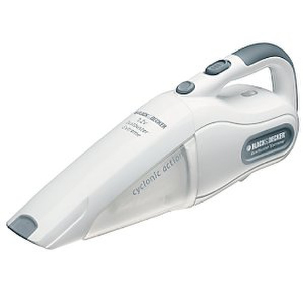 Black & Decker DV7205 Silber, Weiß Handstaubsauger