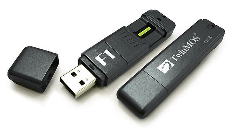 Twinmos Mobile Disk F1 - Highly Secure Fingerprint 1ГБ USB 2.0 USB флеш накопитель