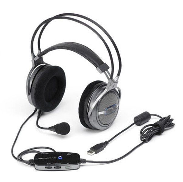 Terratec HeadSet Master 5.1 USB Binaural Silver headset
