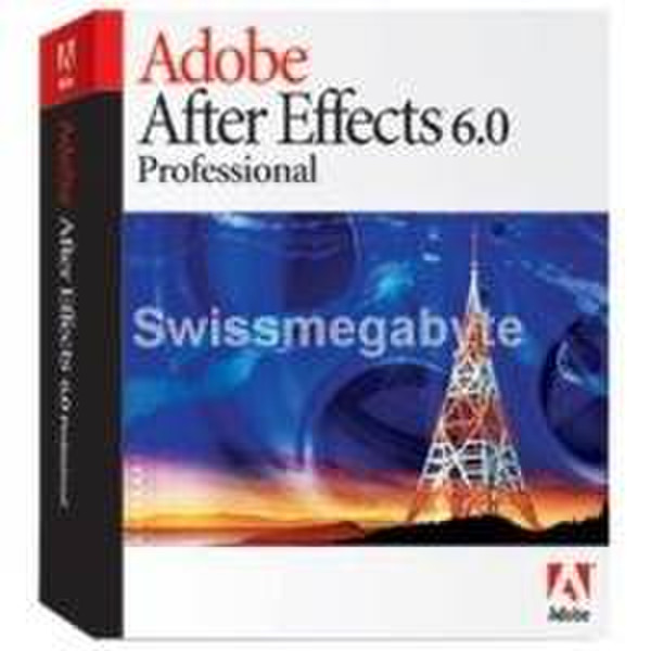 Adobe After Effects PB 6 WIN UPG D CD STD-PRO1 User