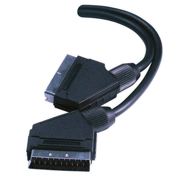 Belkin Scart Cable (21 pin) 5M 5m Black SCART cable