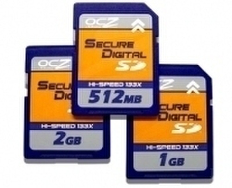 OCZ Technology SD 2GB (150X) 2GB SD Speicherkarte