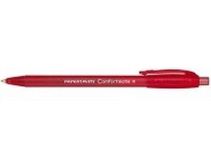 Papermate Ballpen comfortable, Red, retractable, 12 Красный 12шт