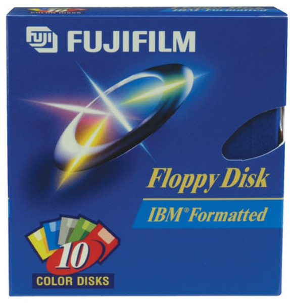 Fujifilm 3.5" MF2HD DOS Blue 10pk