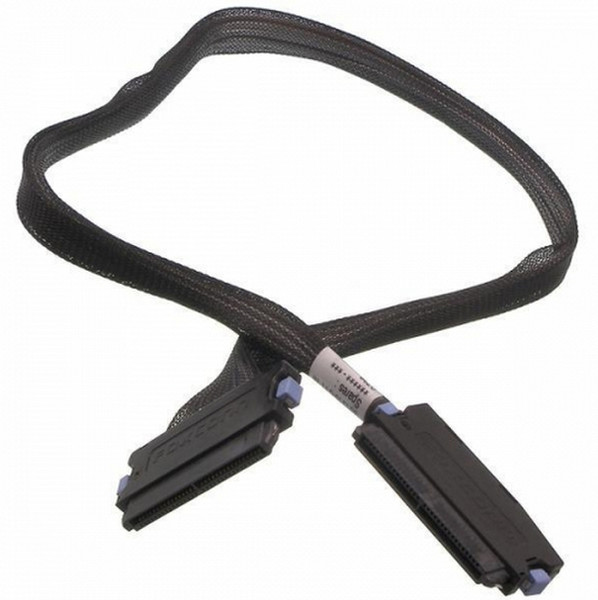 HP 408796-001 0.6m Black Serial Attached SCSI (SAS) cable