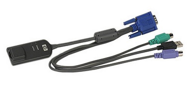HP 414619-001 Черный кабель клавиатуры / видео / мыши