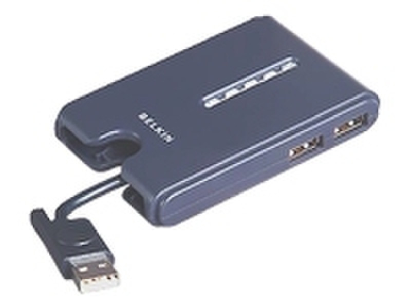 Belkin Hi-Speed USB 2.0 Travel Hub шлюз / контроллер